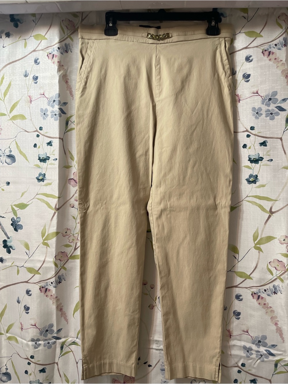 Counterparts Slim Tapered Khaki Chinos